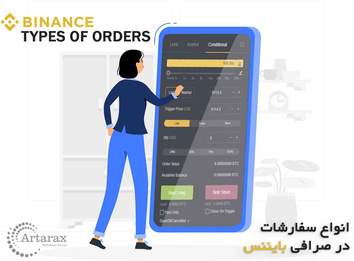 انواع سفارشات در بایننس (Binance Types Of Orders)