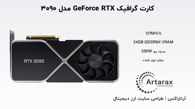 کارت ماینینگ  GeForce RTX 3090 