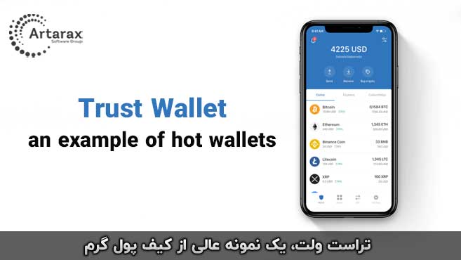 کیف پول گرم در قیمت طراحی صرافی ارز دیجیتال